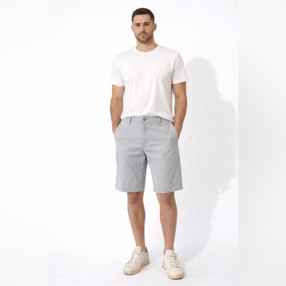 Faherty All Day Shorts Light Gray Size 32